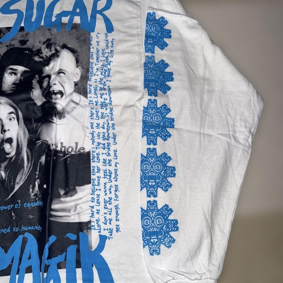 ま*お様 ブルースウェバー風　レッドホットチリペッパーズ　ロングスリーブTシャツ