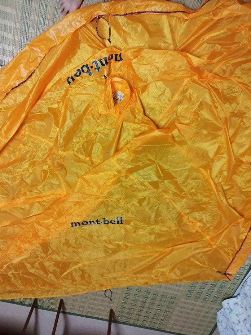 猫饅頭　mont-bell ステラリッジテント3　旧型　グランドシート