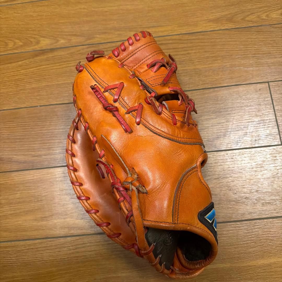 Mizuno Buw League 硬式ファーストミット左用 オレンジ