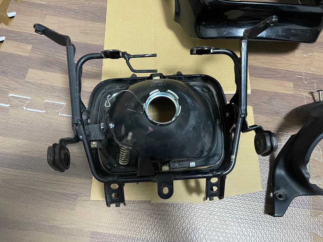 ZRX400 ライト、カウル