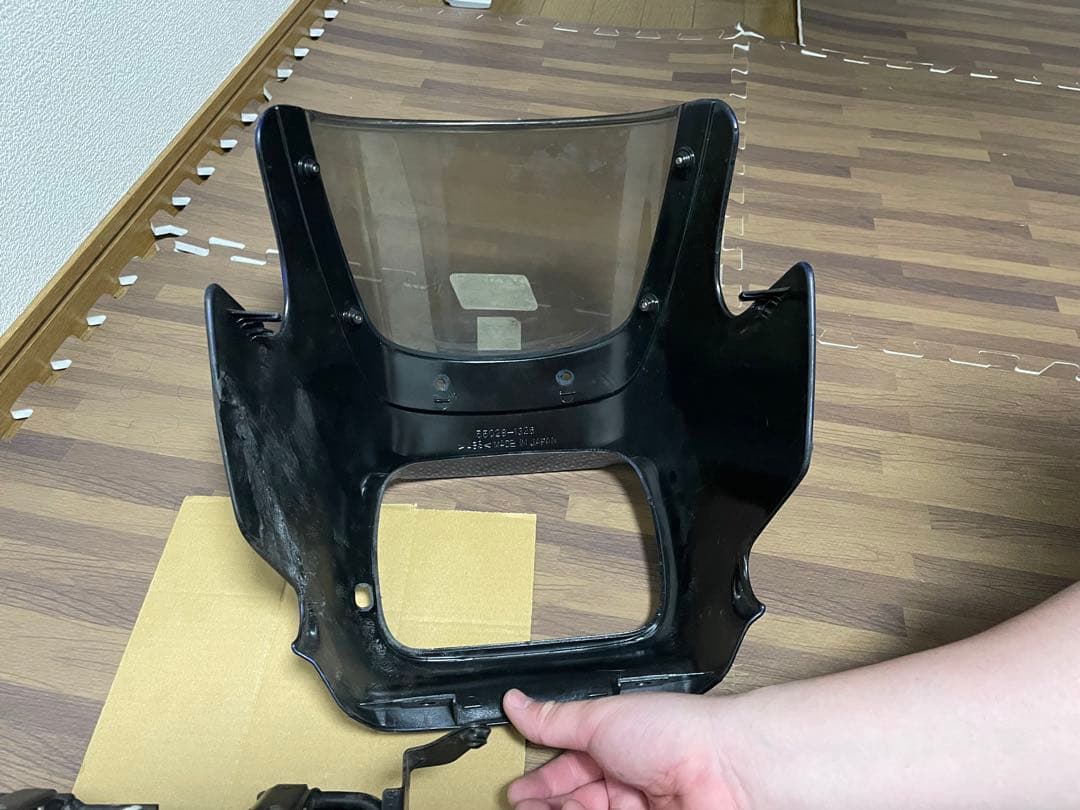 ZRX400 ライト、カウル