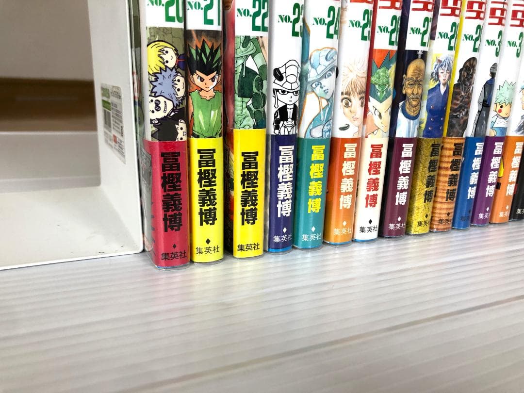 美品　ハンターハンター 　全巻　 初版　 帯 　冊子　ハガキ　ガイドブック