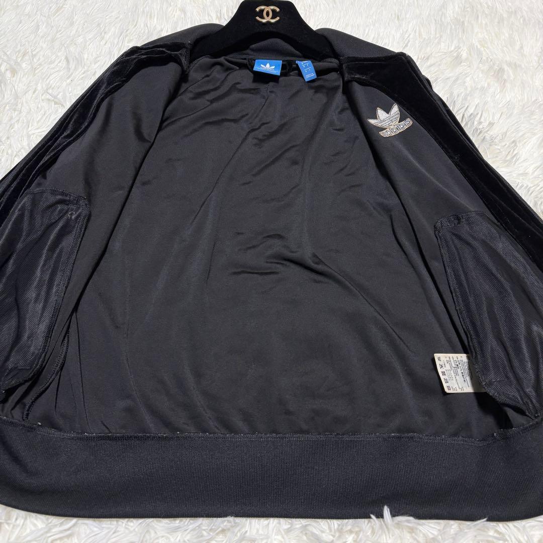 【極美品】 パカイアンアディダス ベロアトラックジャケット セットアップ