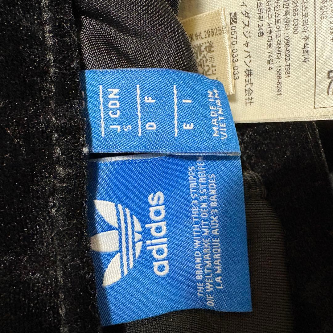 【極美品】 パカイアンアディダス ベロアトラックジャケット セットアップ