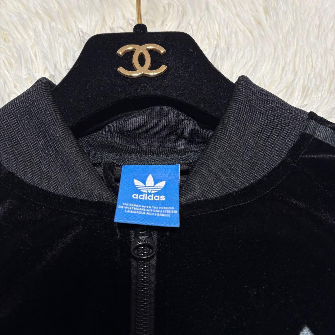 【極美品】 パカイアンアディダス ベロアトラックジャケット セットアップ
