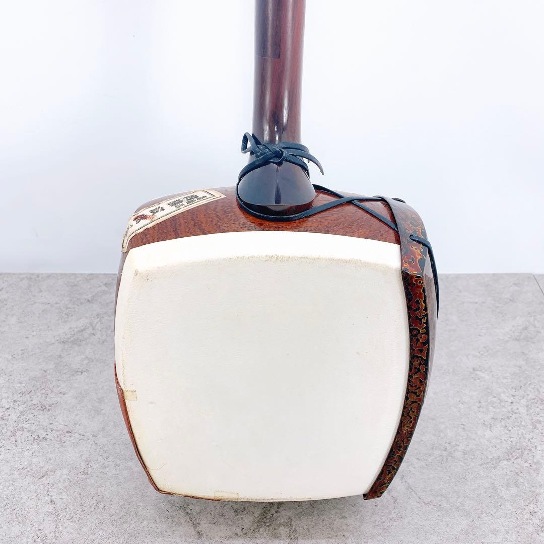 三味線 中棹 東さわり 金細　正寸　現状品