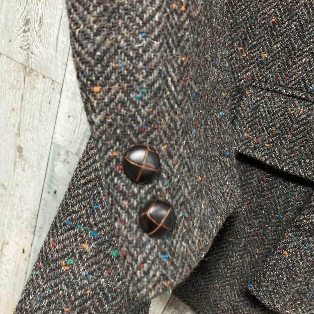 ブルックスブラザーズ　ツイード　テーラードジャケット　アメリカ製　ユニオンメイド