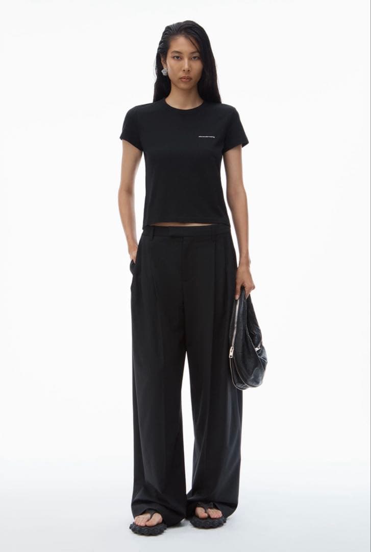 ❤︎alexanderwang＊ハイツイストジャージー シュランケンTシャツ❤︎