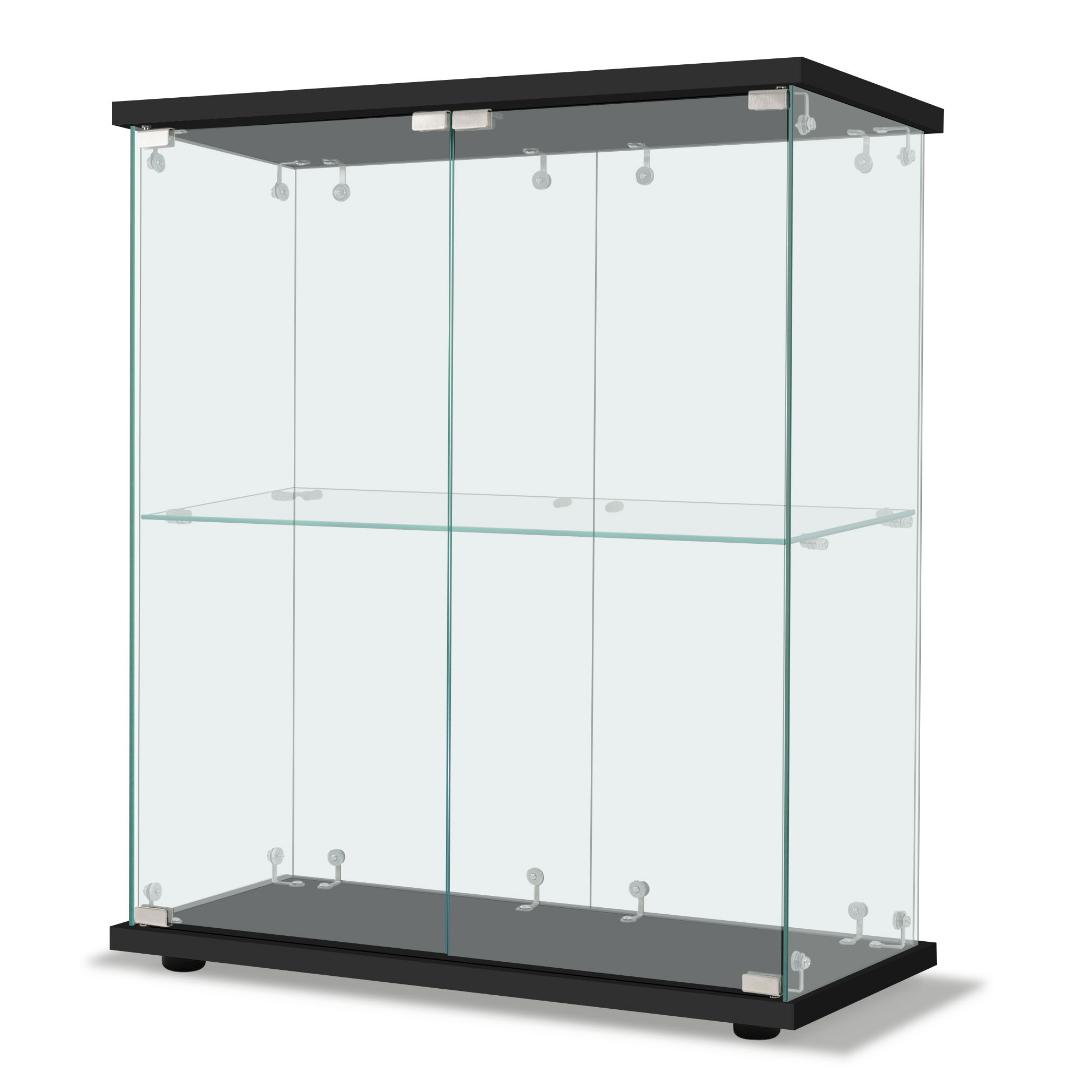 コレクションケース 両扉タイプ 2段 幅80.5×奥行36.5×高さ86cm