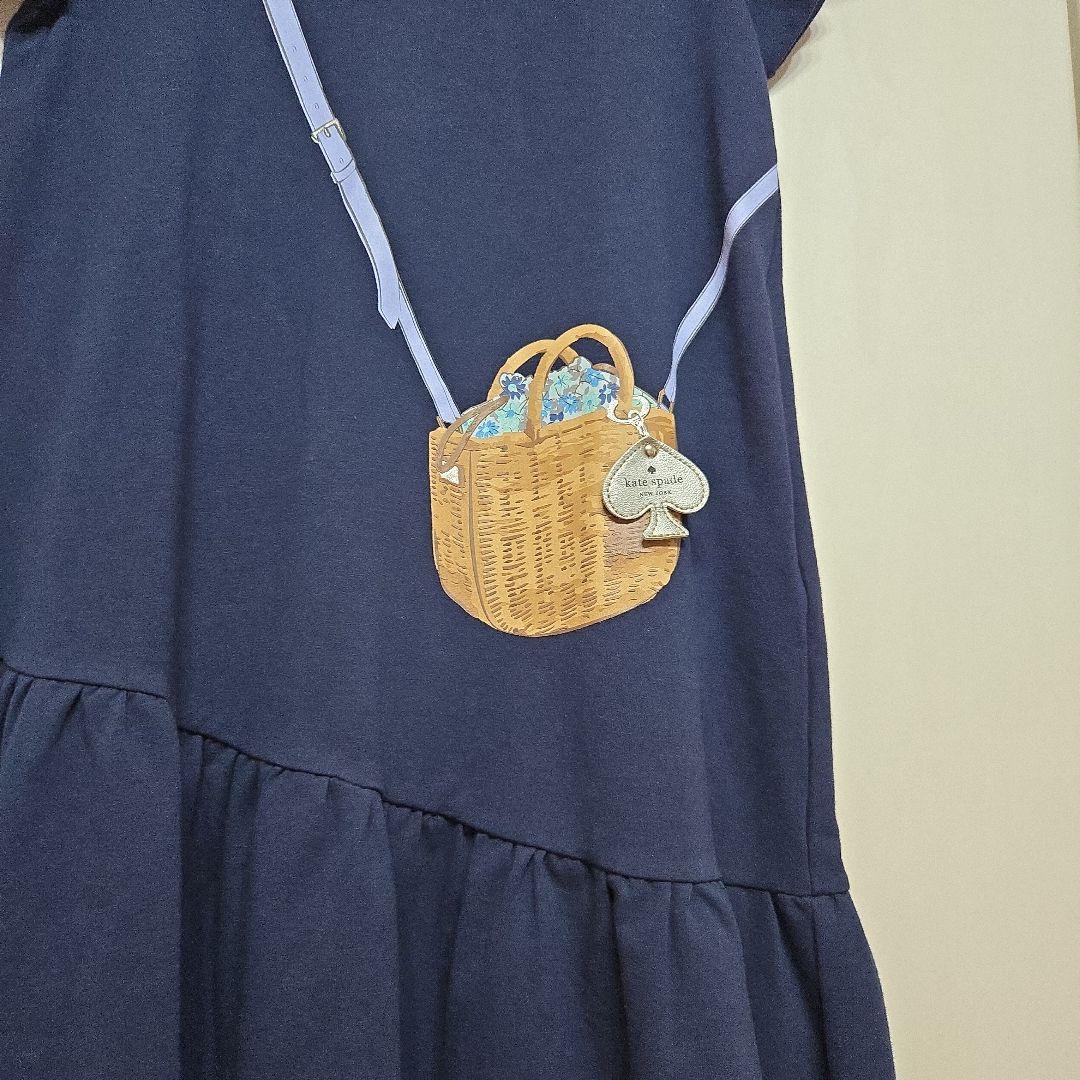 kate spade ネイビー 半袖ワンピース 160cm 新品