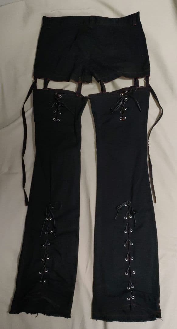 た*割様 Mad Girl Punk バックル付き ボンテージ パンツ ガーター