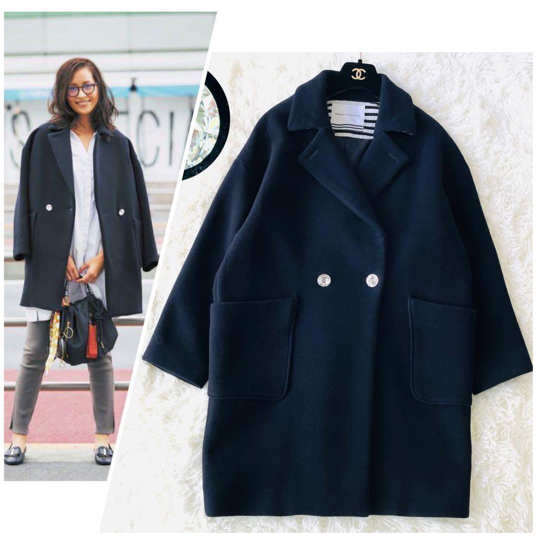 BORDERS at BALCONY♡クリスタルチェスターコート