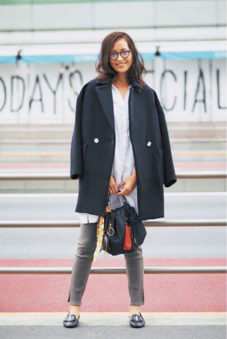 BORDERS at BALCONY♡クリスタルチェスターコート