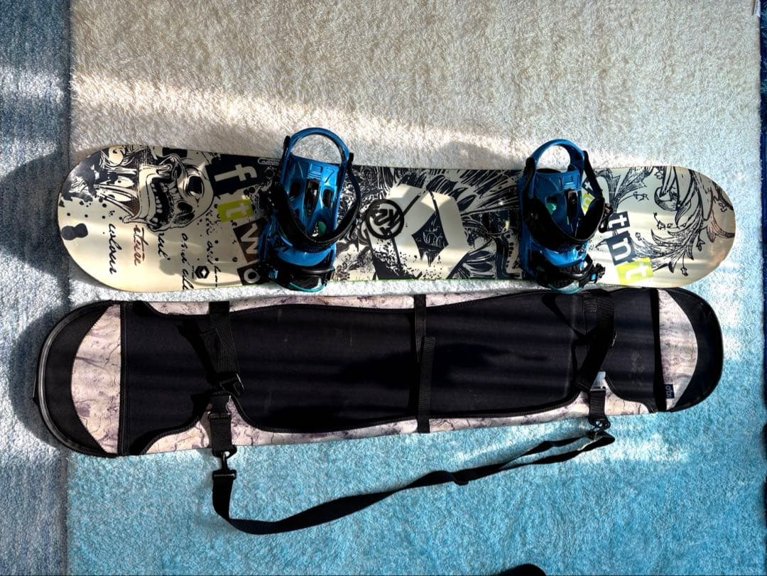 FTWO⭐︎FNTC TNT 147cm スノーボード セット グラトリ