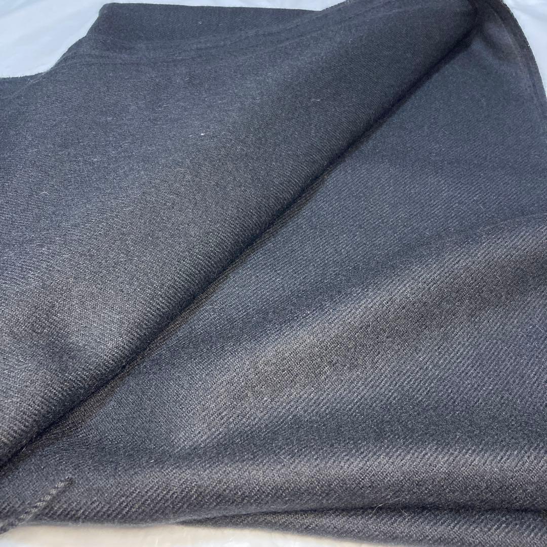 極美品 イノウエブラザーズ アダムエロペ別注 大判 ブラッシュドスカーフ