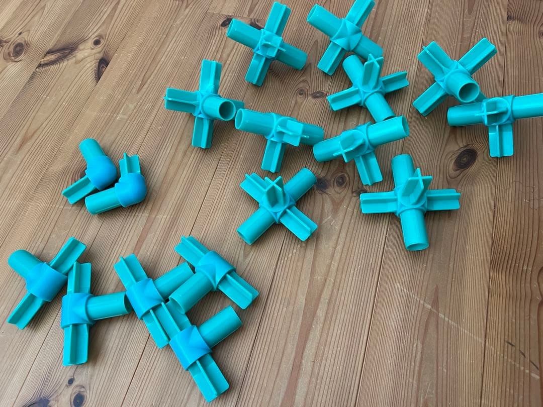 白いわんぱくジム 箱なし ジャングルジム