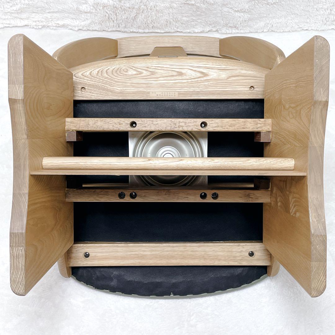 ①未使用級/極美品✨ カリモク　回転 固定　2way　アームレスチェア 高級椅子