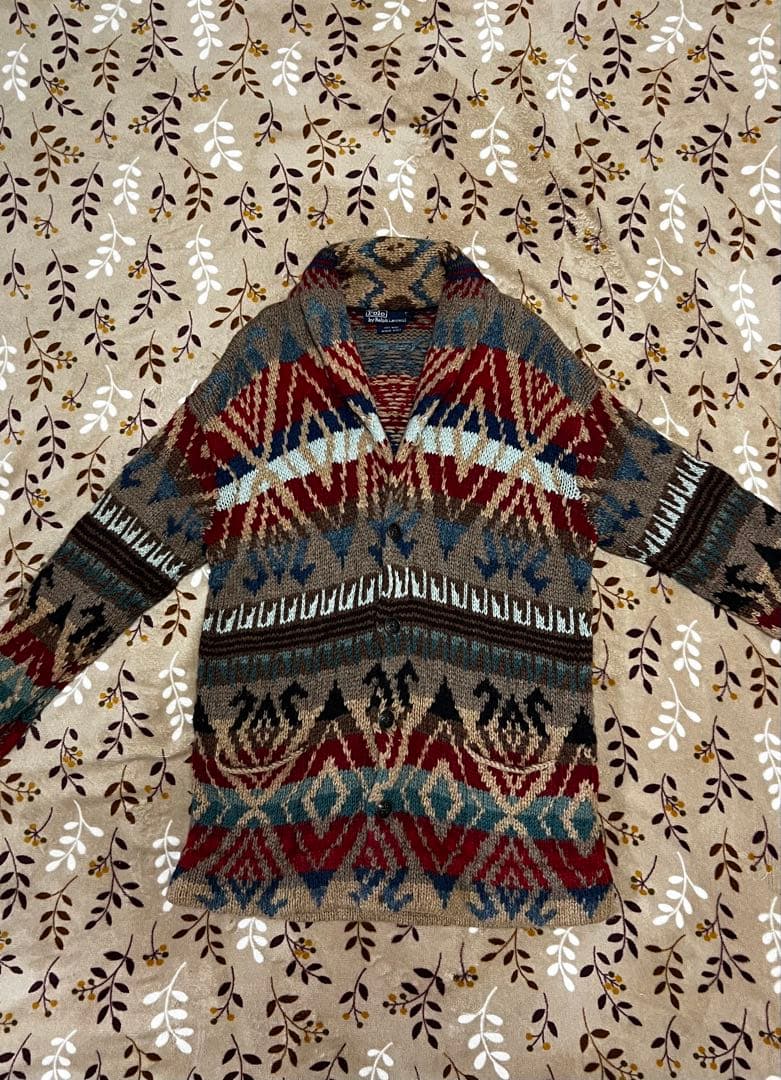 90's~00's Polo by Ralph Lauren 手編みガウン