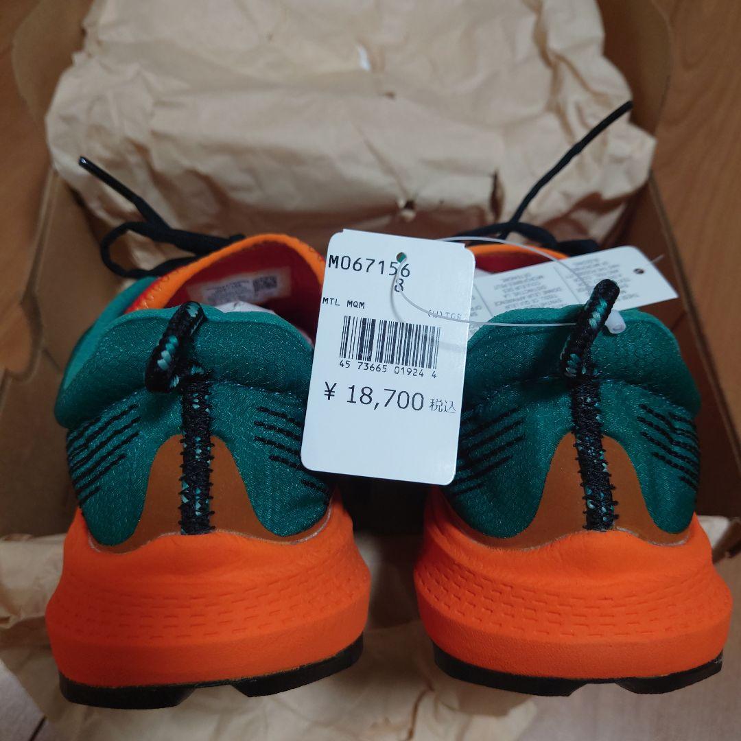 MERRELL トレイルランニングシューズ オレンジ/ターコイズ25cm