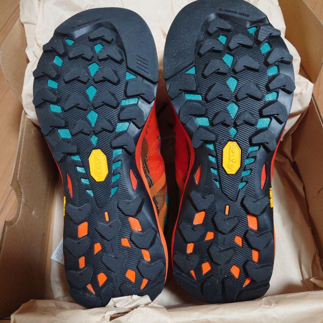 MERRELL トレイルランニングシューズ オレンジ/ターコイズ25cm