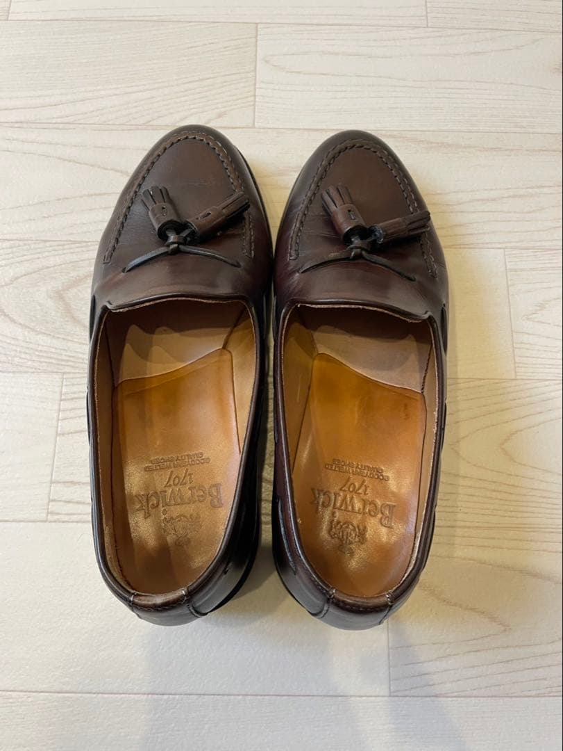 バーウィック　タッセルローファー8491 ダイナイトソール