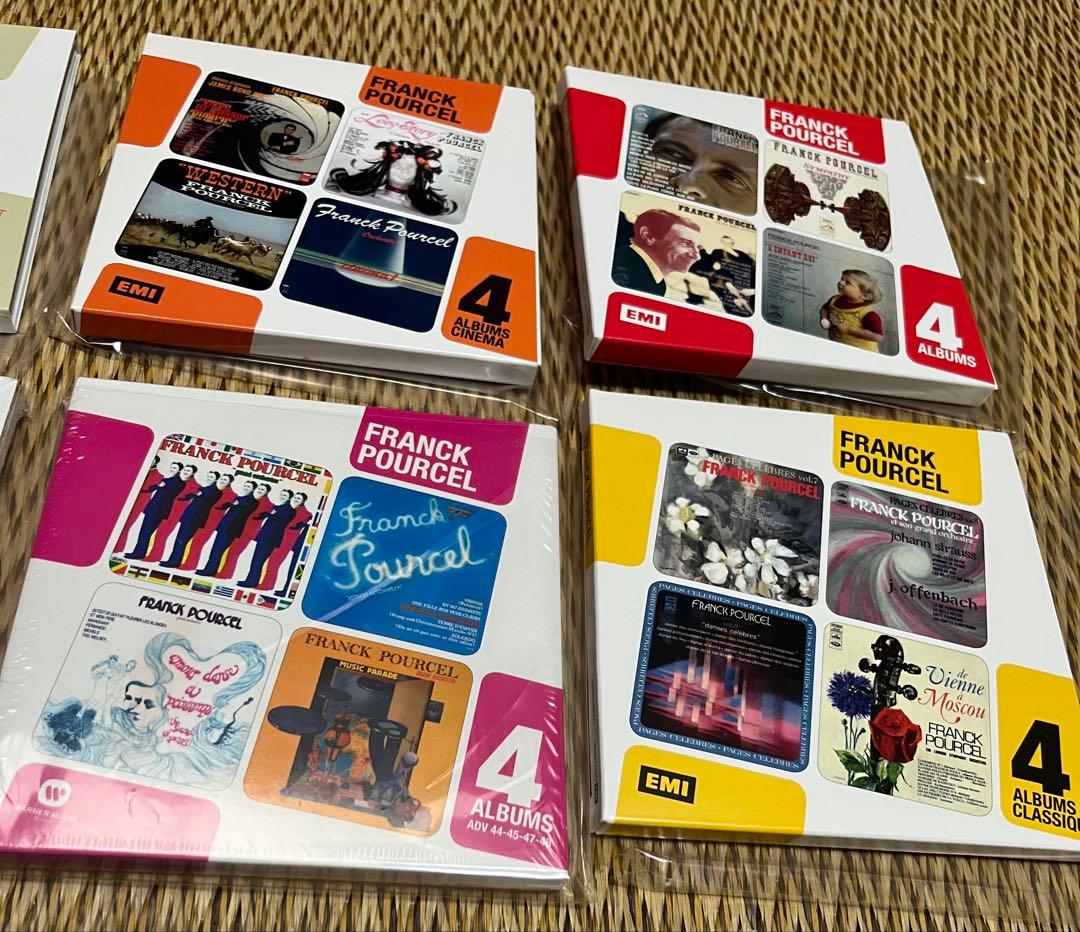 Franck Pourcel 輸入盤 4CD 極美品6枚+新品未開封品3枚セット