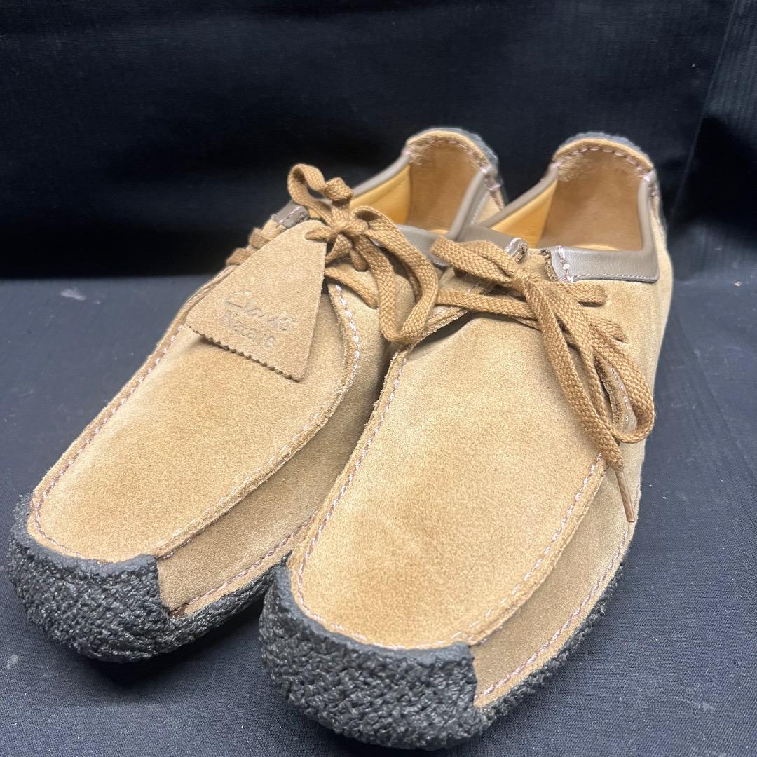 〇T上1042 未使用 クラークス ワラビー ナタリー 25.5 スエード
