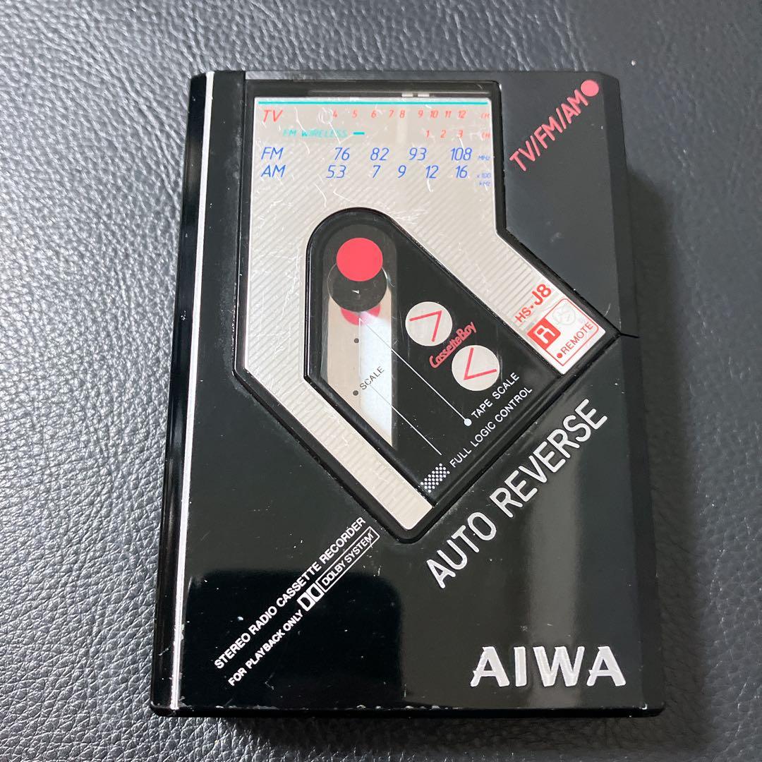 【希少・現状品】アイワ カセットレコーダー HS-J8 ラジオ再生確認済み