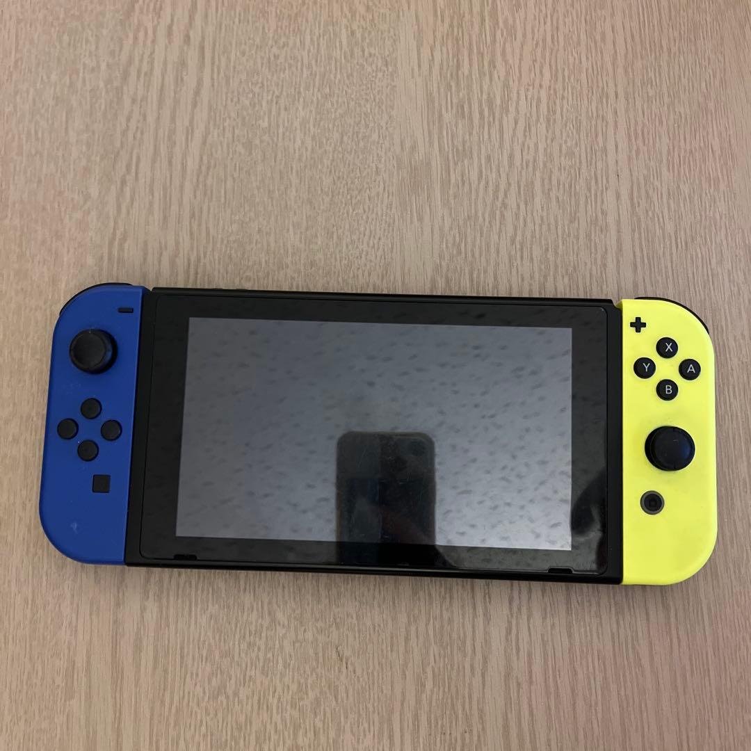 Nintendo Switch Lite 青/黄 本体　写真の付属品付き