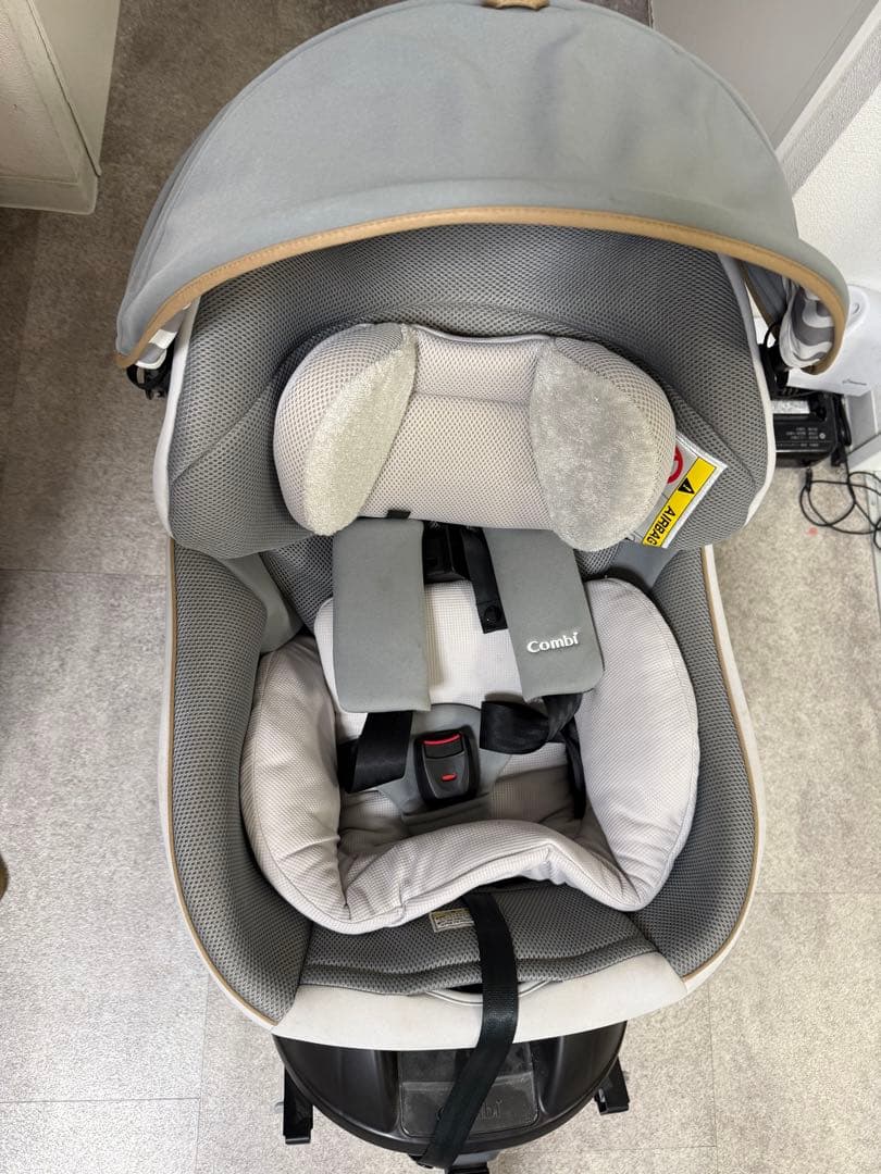 2回着用コンビクルムーヴ スマート ISOFIX エッグショック
