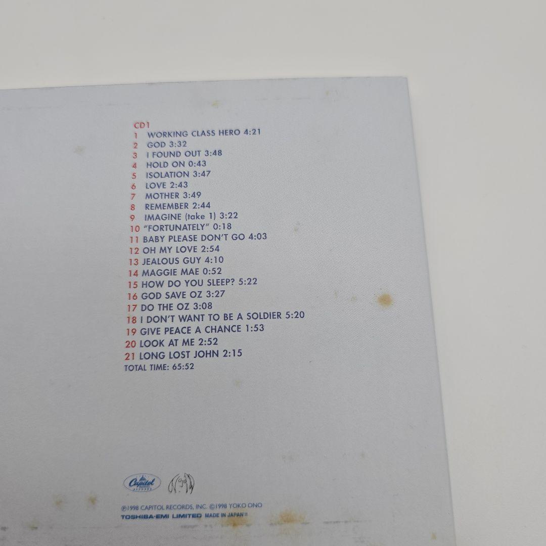 John Lennon Anthology BOX紙ジャケCD ジョン・レノン