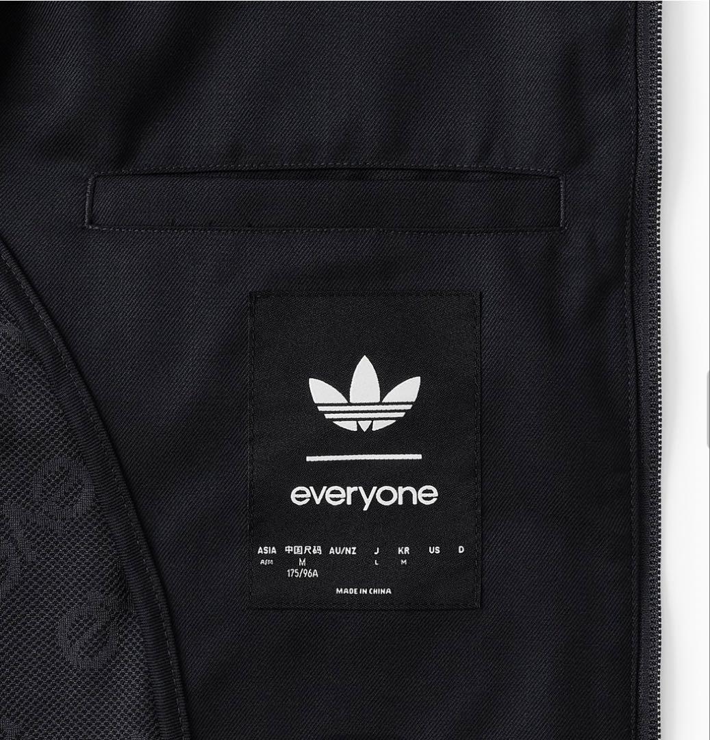 【新品未使用】everyone adidas TRACK TOP Black M