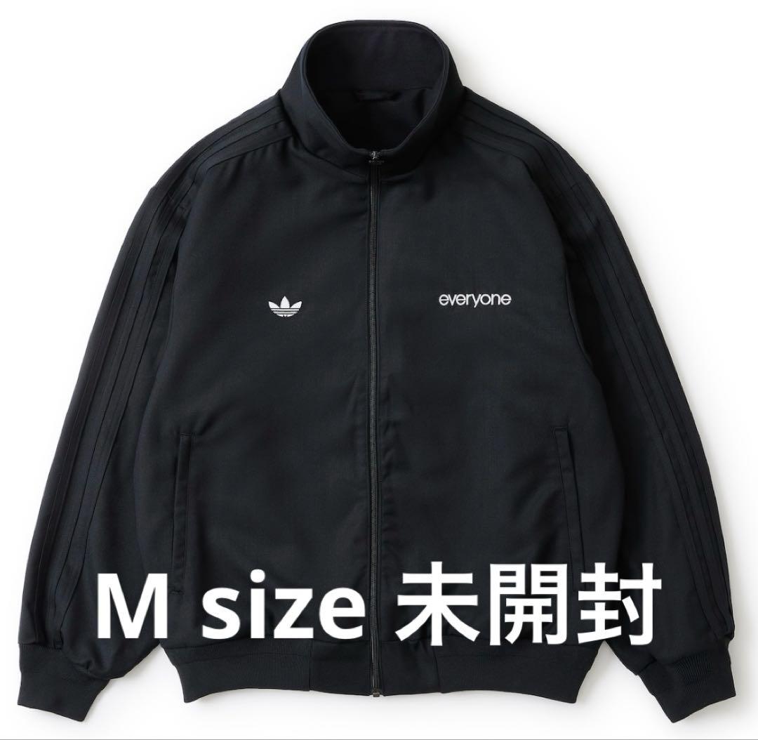 【新品未使用】everyone adidas TRACK TOP Black M