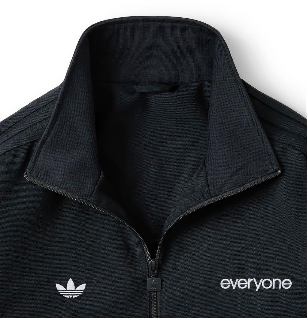【新品未使用】everyone adidas TRACK TOP Black M