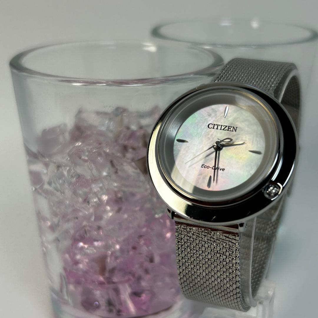 【美品 人気】CITIZEN L シチズンエル エコ・ドライブ シェル文字盤