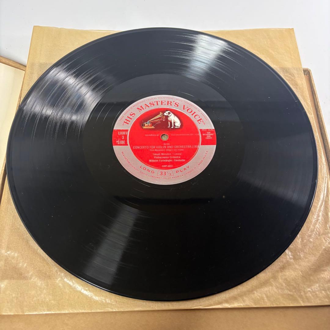 BARTOK VIOLIN CONCERTO LHMV-3 レコード
