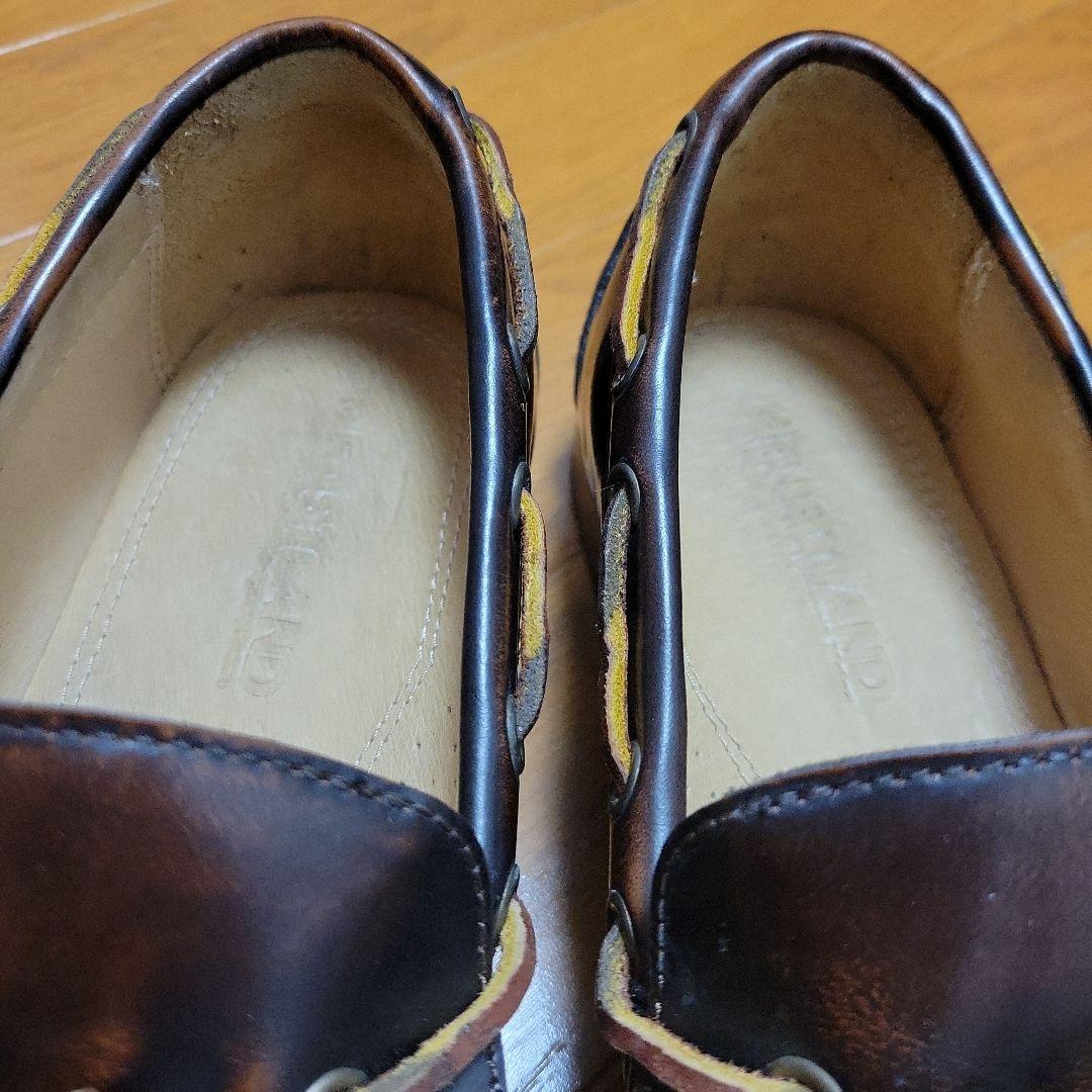 EASTLAND モカシン デッキシューズ ブラウン