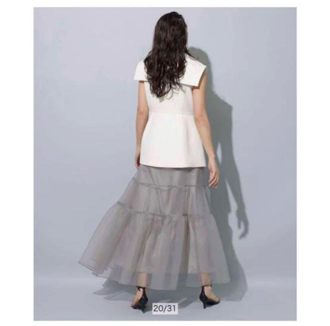 セーラーカラーペプラムジレ Arpege story ジレ