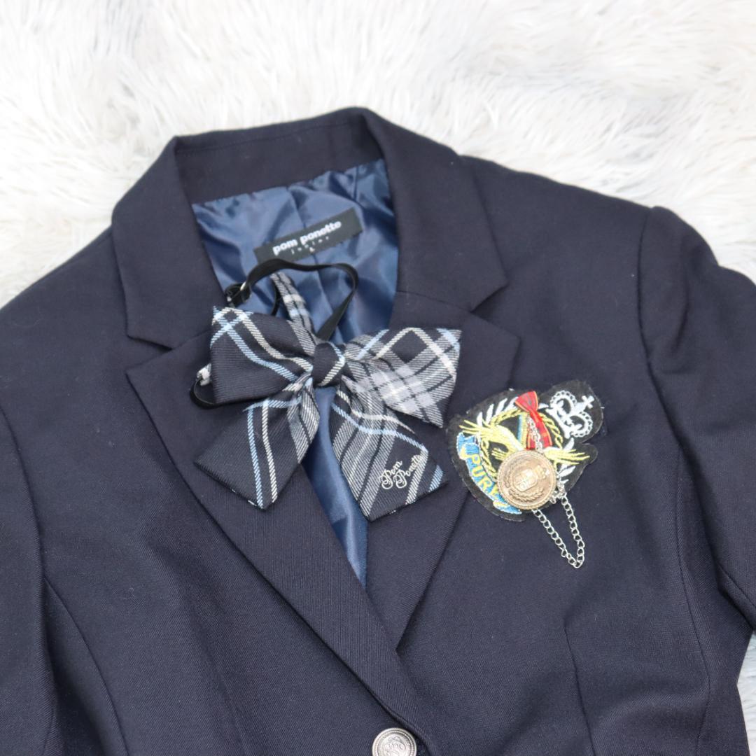 ポンポネット✨スカートセットアップ　スーツ　サイズ１６０　卒業式　受験　入学式