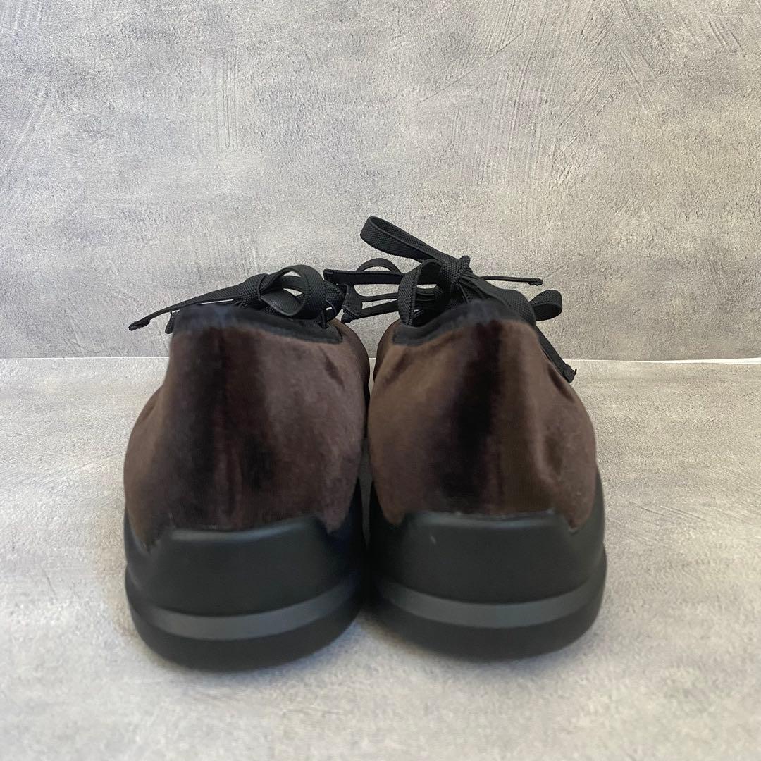 【美品】LE TALON ルタロン ダブルリボン バレーリーナ 22cm