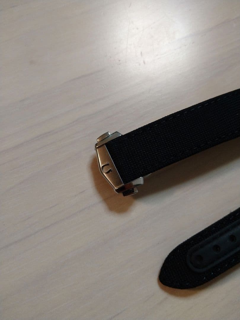 OMEGA　ファブリックストラップ・フォールディングバックルセット