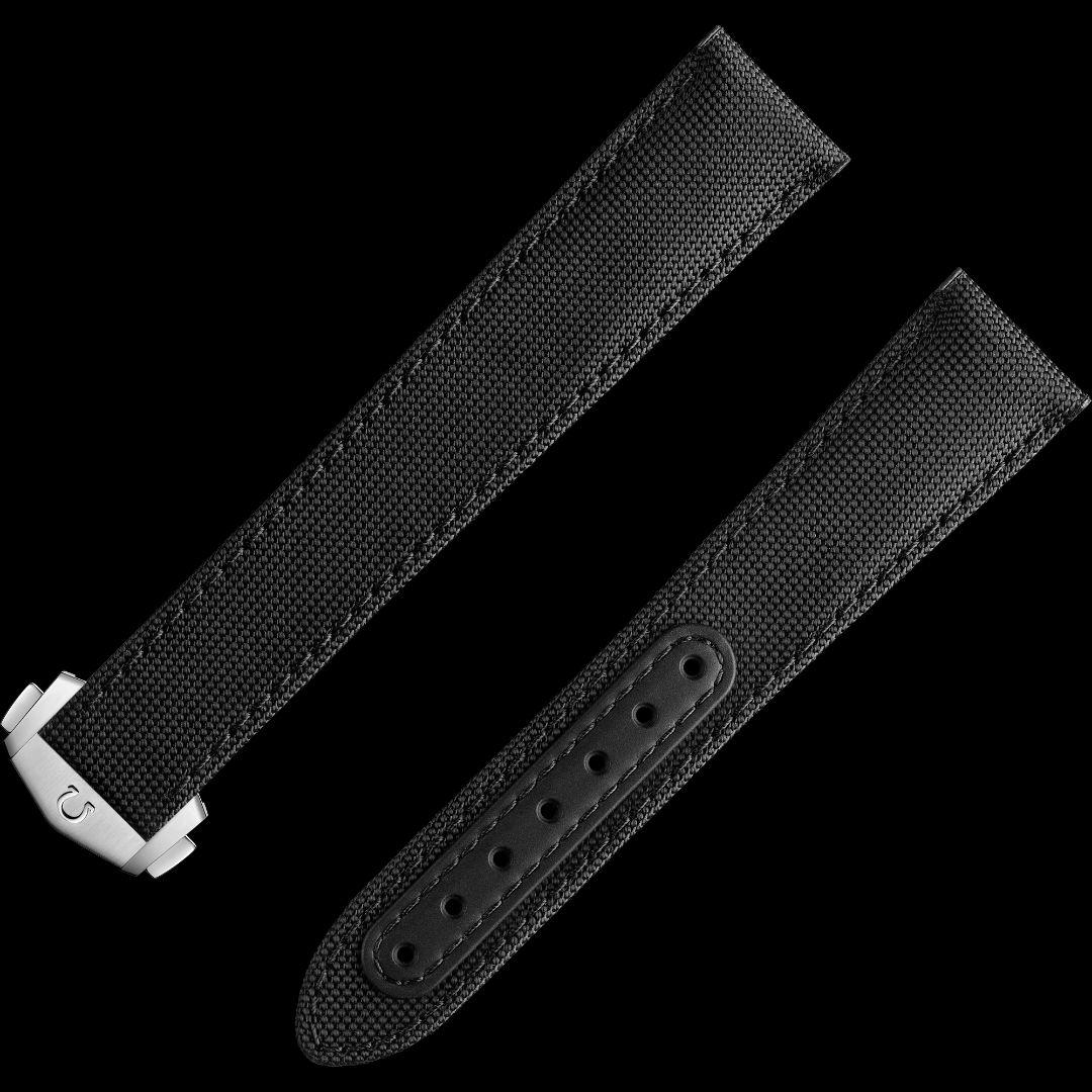 OMEGA　ファブリックストラップ・フォールディングバックルセット