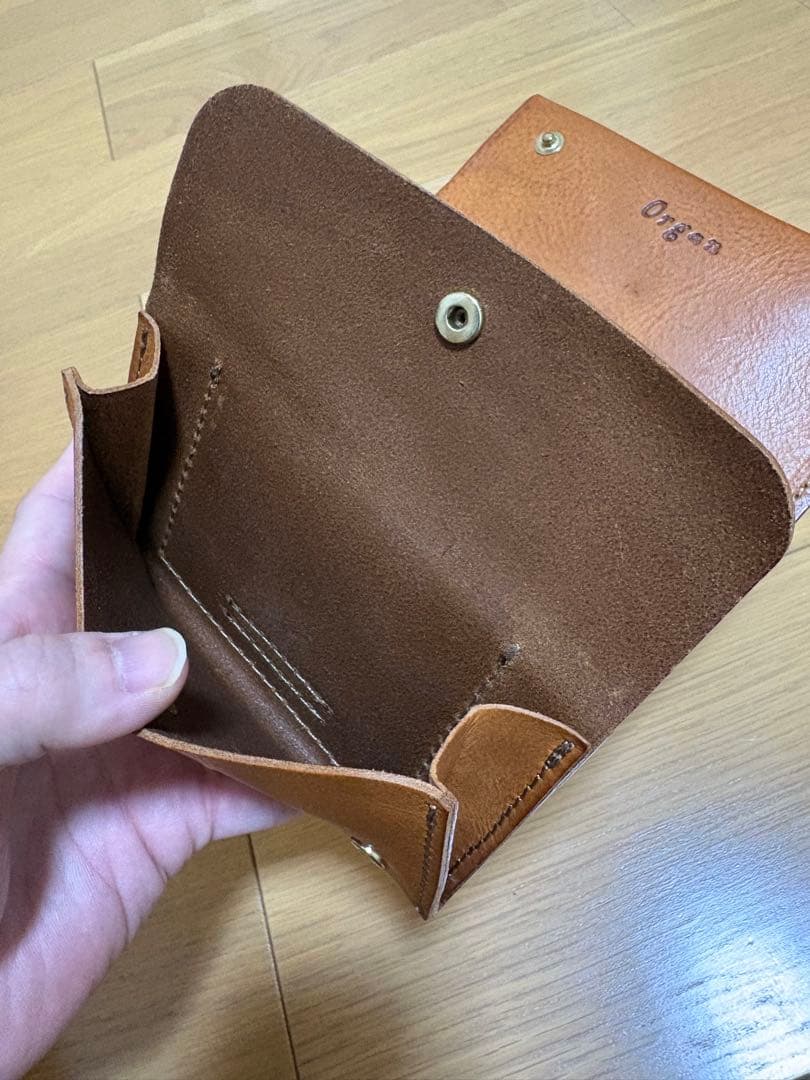 LINK です　　オルガン　マチ付き二つ折り財布(GS-16)
