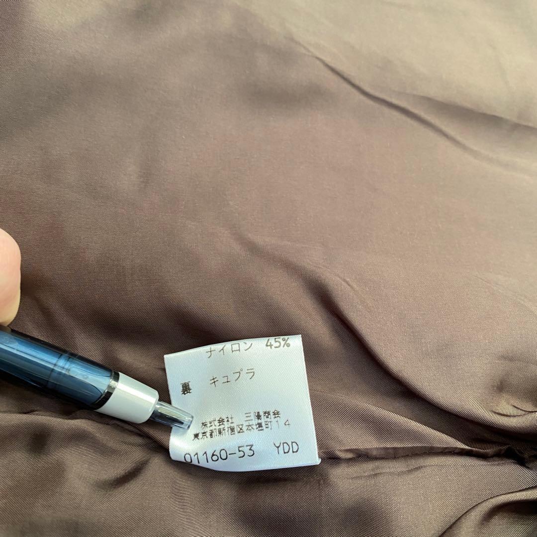 バーバリー ロンドン モノグラム 総柄 チェスターコート 40 ブラウン 美品