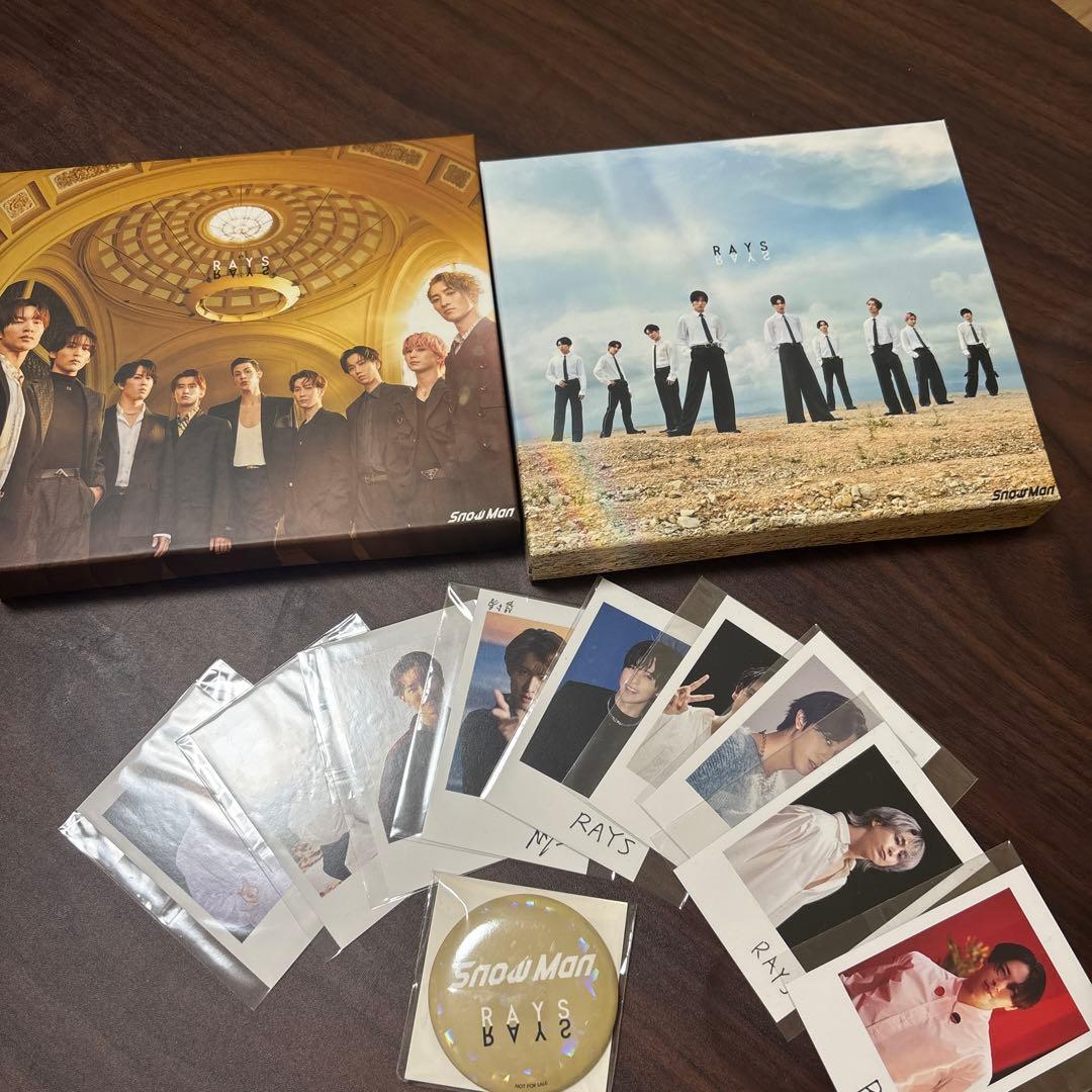  Man RAYS アルバム チェキ付き