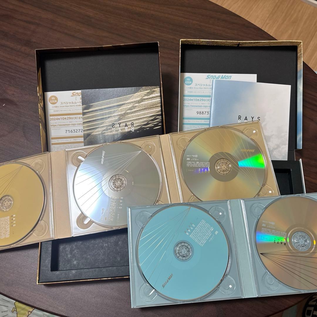  Man RAYS アルバム チェキ付き