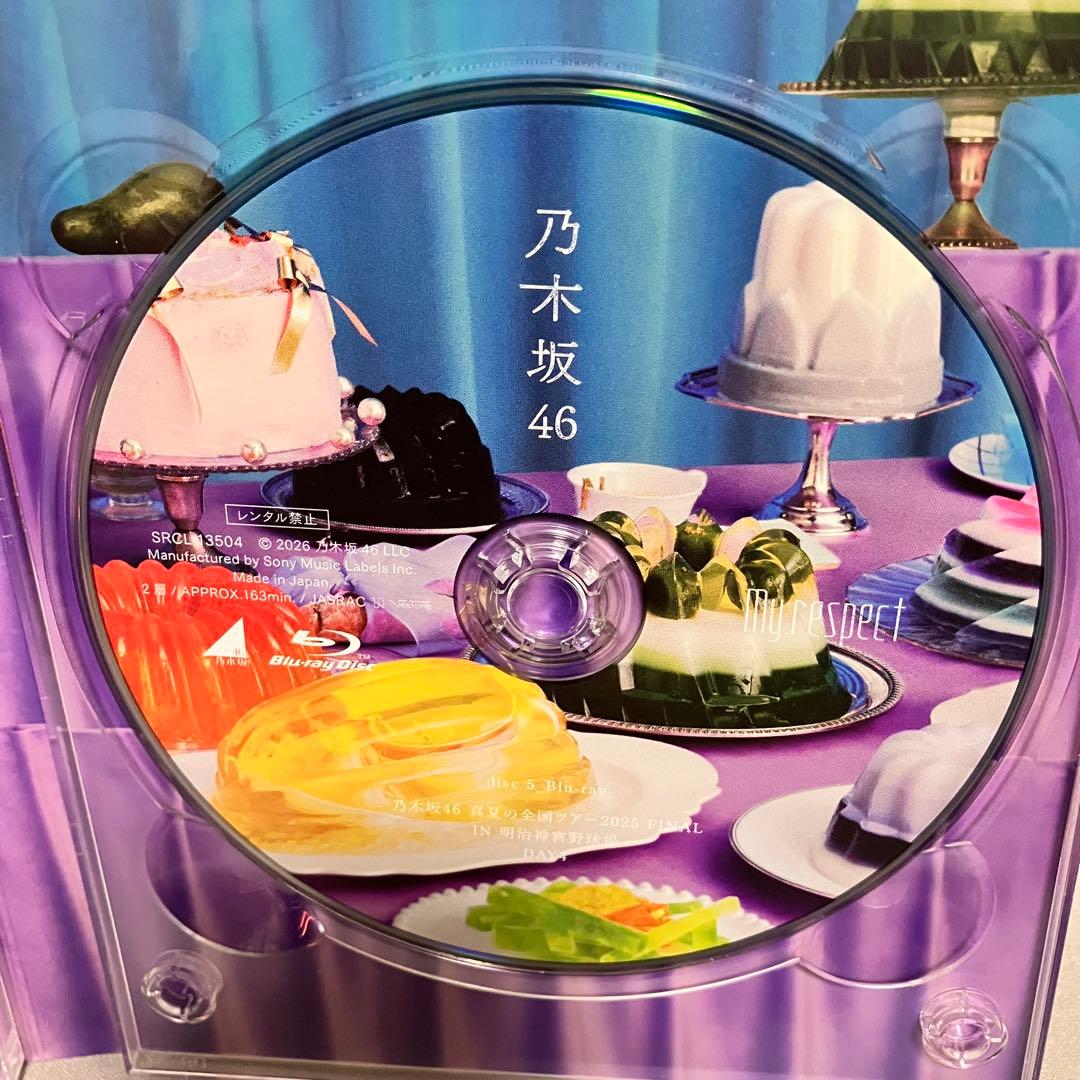 乃木坂46 my respect 完全生産限定盤 4CD+Blu-ray