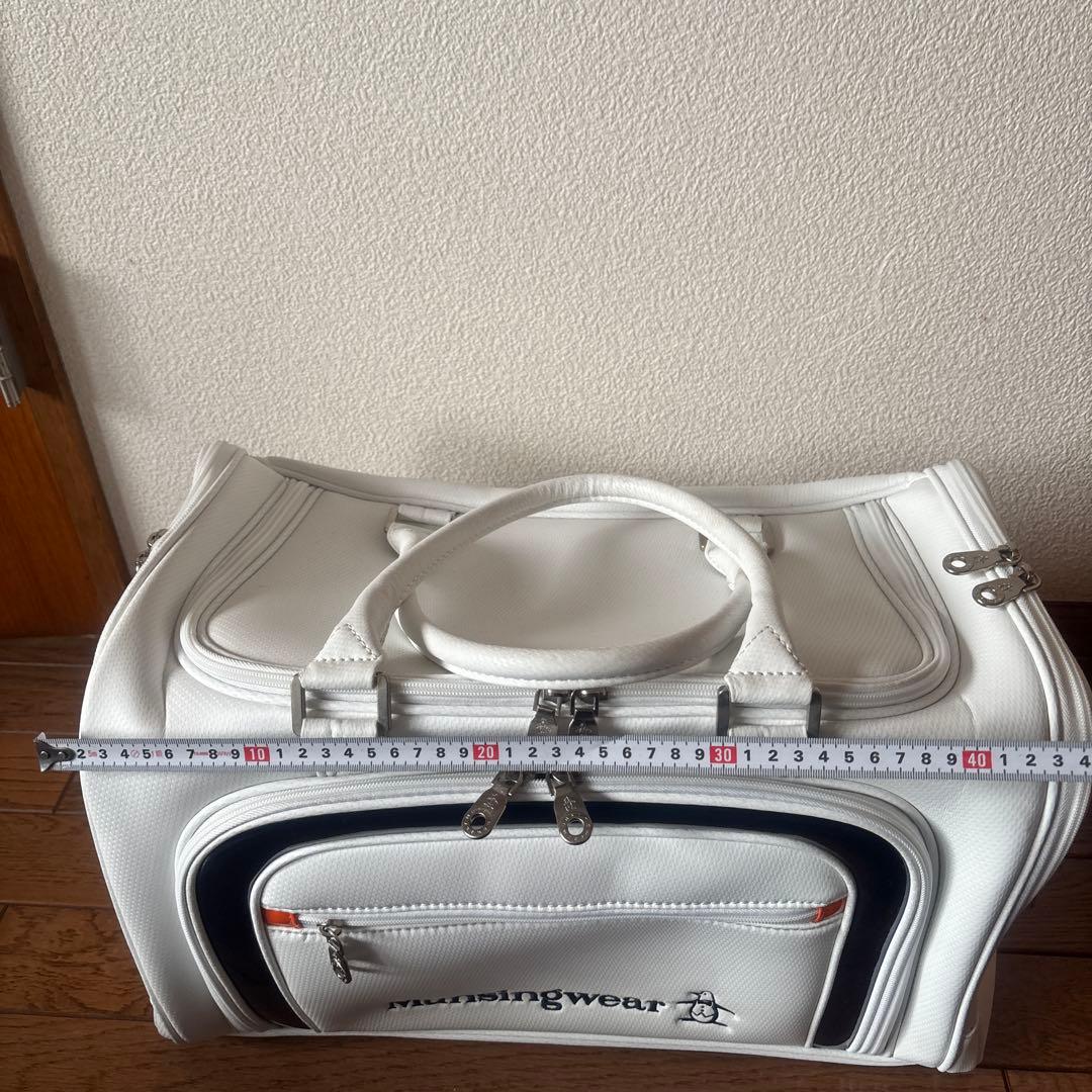 Munsingwear ゴルフバッグ ホワイト