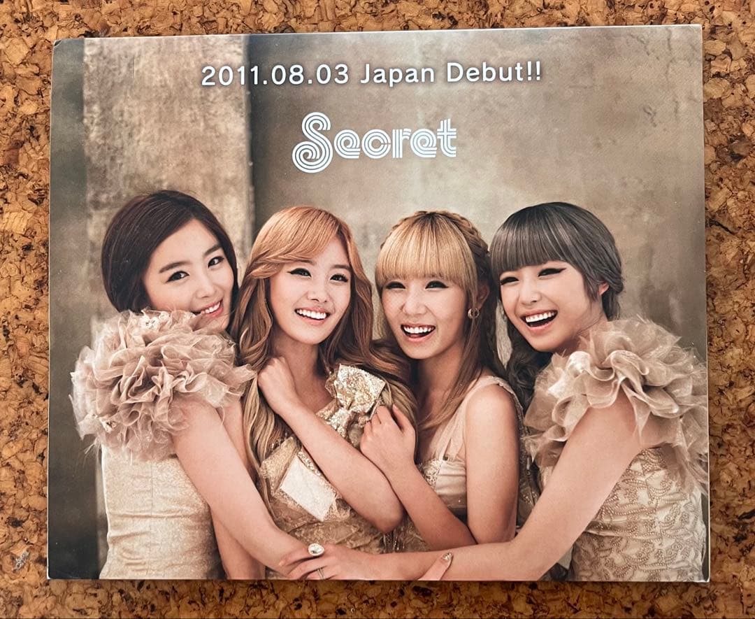 K-POP 「Secret」の日本デビュー曲「Madonna」プロモCDとDVD