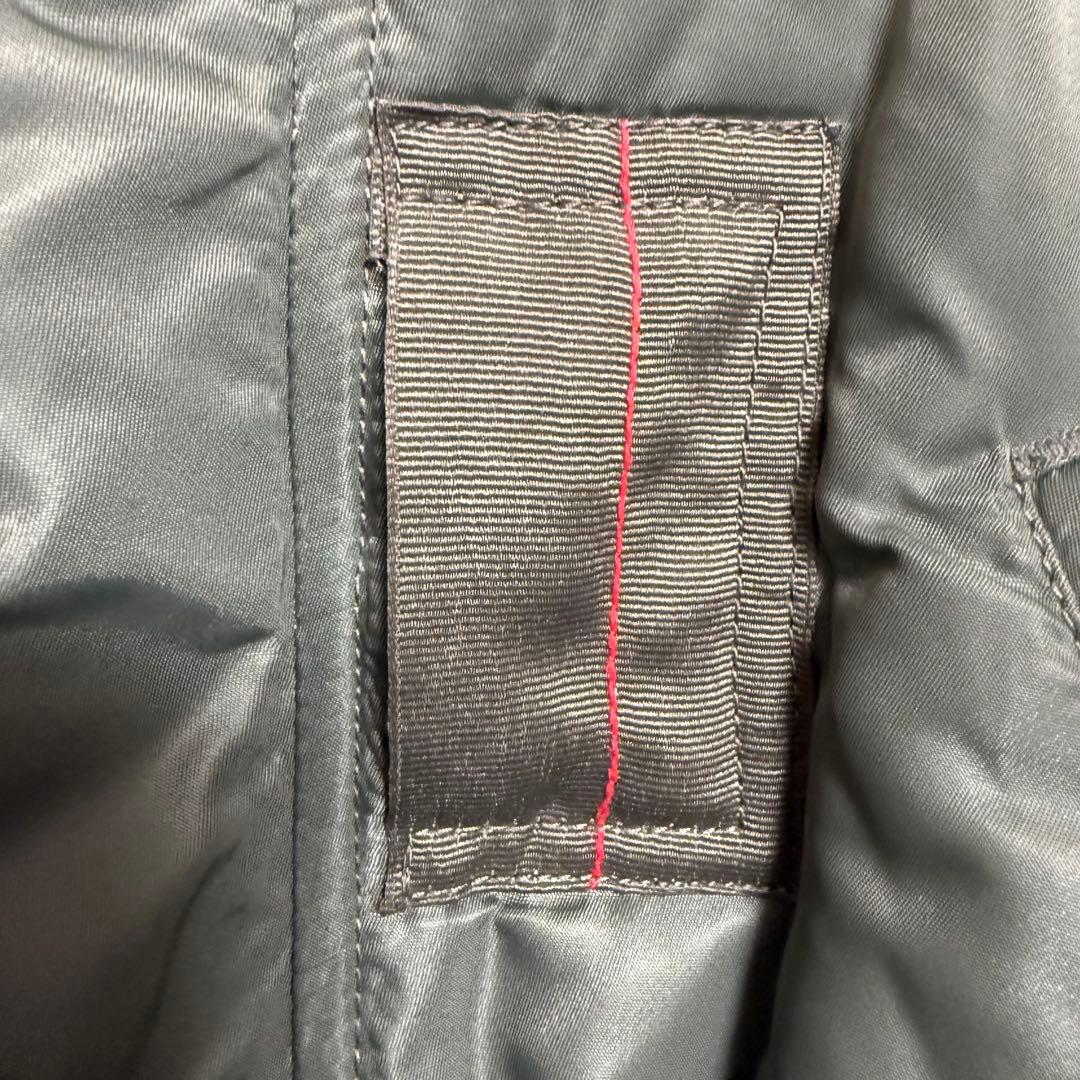 オリーブグリーン ミリタリージャケット ファー付き